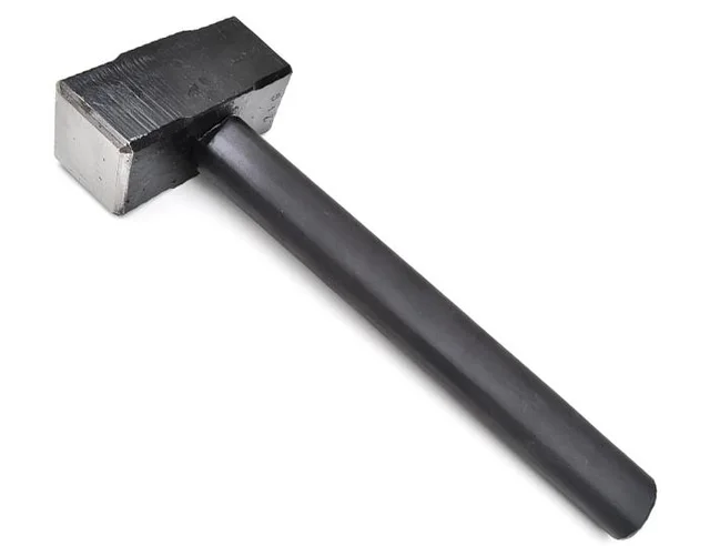 Marreta de aço CUBEX com cabo revestido.